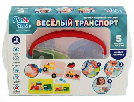 Настольная игра Веселый транспорт Picn Mix