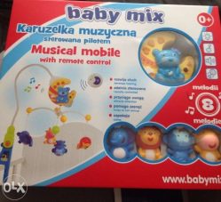 Веселые мишутки карусель с музыкой Baby Mix - вид 1 миниатюра