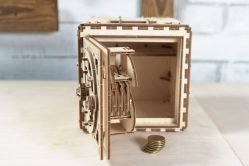 Сейф Ugears 3d конструктор - вид 5 миниатюра