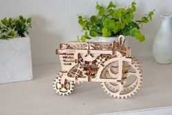 Трактор Ugears 3d конструктор - вид 1 миниатюра