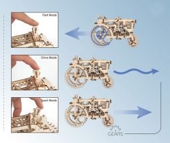 Трактор Ugears 3d конструктор - вид 2 миниатюра